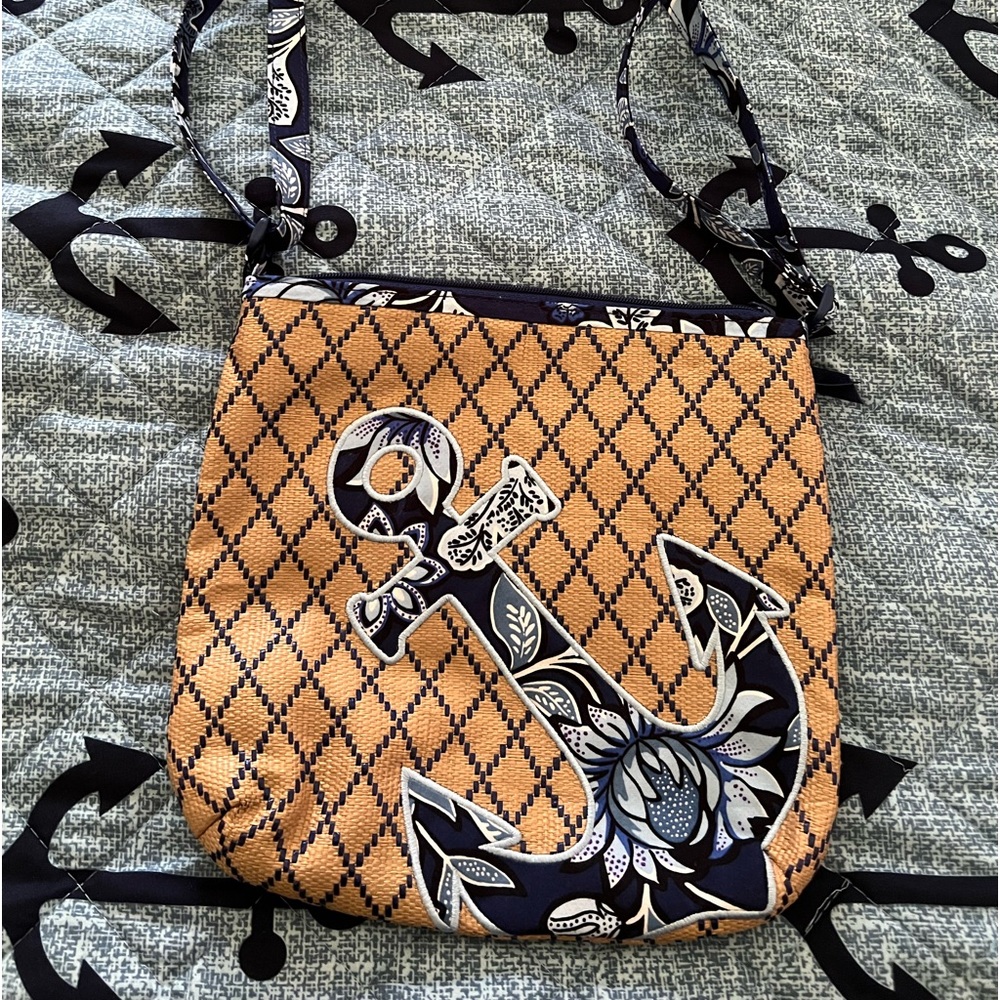 Vera Bradley Tropics Tapestry Beach Crossbody New